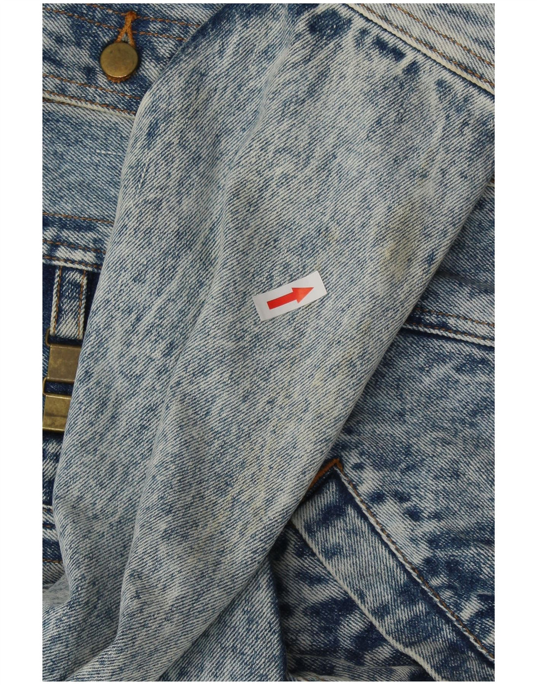 VINTAGE Denimjakke til mænd UK 42 XL Blå