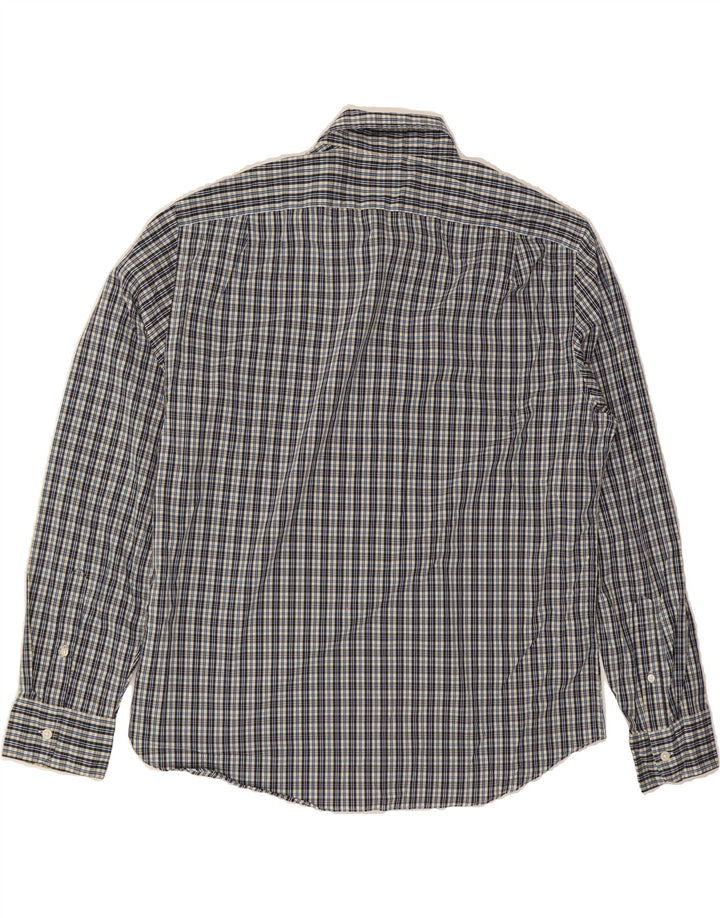 J. CREW Mens Performance Slim Fit Shirt XL Grey Check Cotton Vintage J. Crew and Second-Hand J. Crew from Messina Hembry 