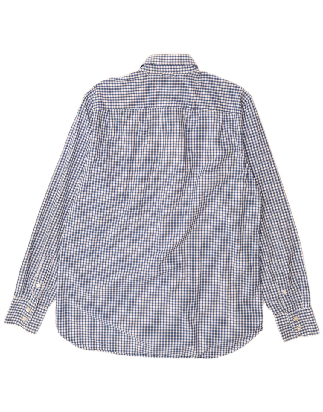 Tommy Hilfiger Herre Ternet skjorte Medium Blue Gingham Cotton