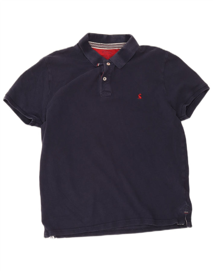 Joules Herre Slim Fit Polo Shirt Medium Navy Blue Bomuld