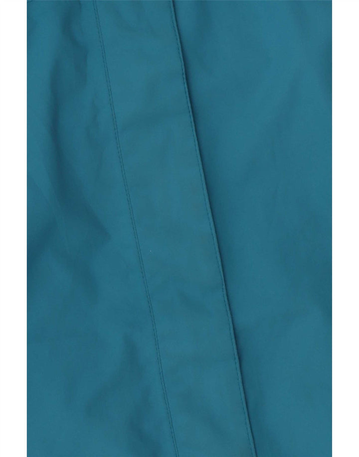 The North Face Regnjakke med hætte til kvinder UK 14 Medium Blue Polyester