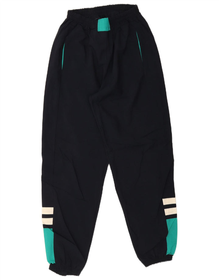 Vintage træningsdragt til mænd Joggers Medium Navy Blue Colourblock