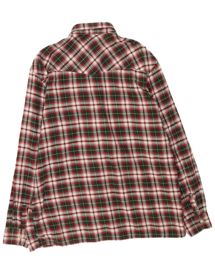 Univers Herre flannelskjorte str. 45 XL Flerfarvet