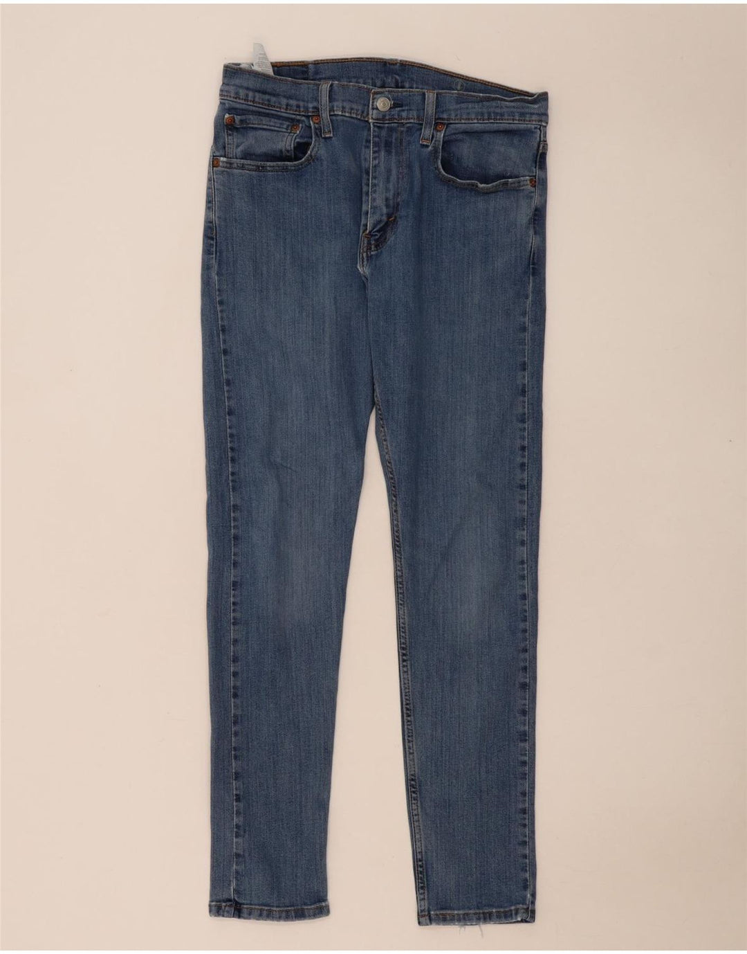 Levi's Herre 512 Slim Tapered Jeans W32 L32 Blå Bomuld