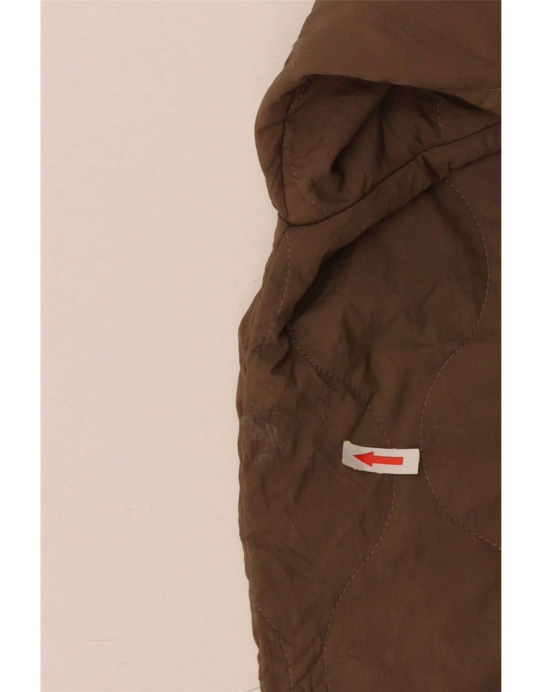Zara drenge liner polstret jakke 13-14 år brun polyester