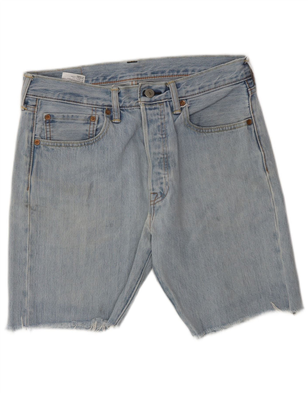 Levi's Herre 501 denimshorts W31 mellemblå bomuld