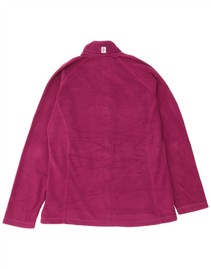 Mountain Warehouse Dame Fleecejakke UK 14 Stor Lilla Polyester