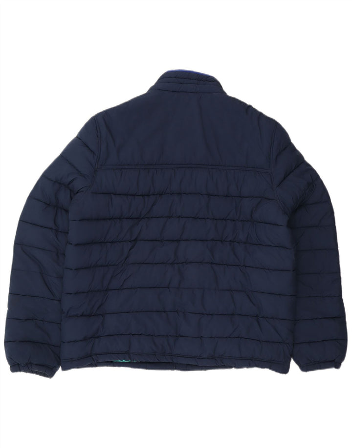 Tommy Hilfiger Herre Polstret Jakke UK 42 XL Navy Blue Polyester