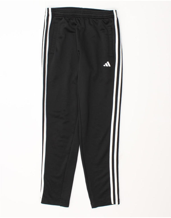 Adidas Boys Aeroready Tracksuit Bukser 11-12 år Sort Polyester