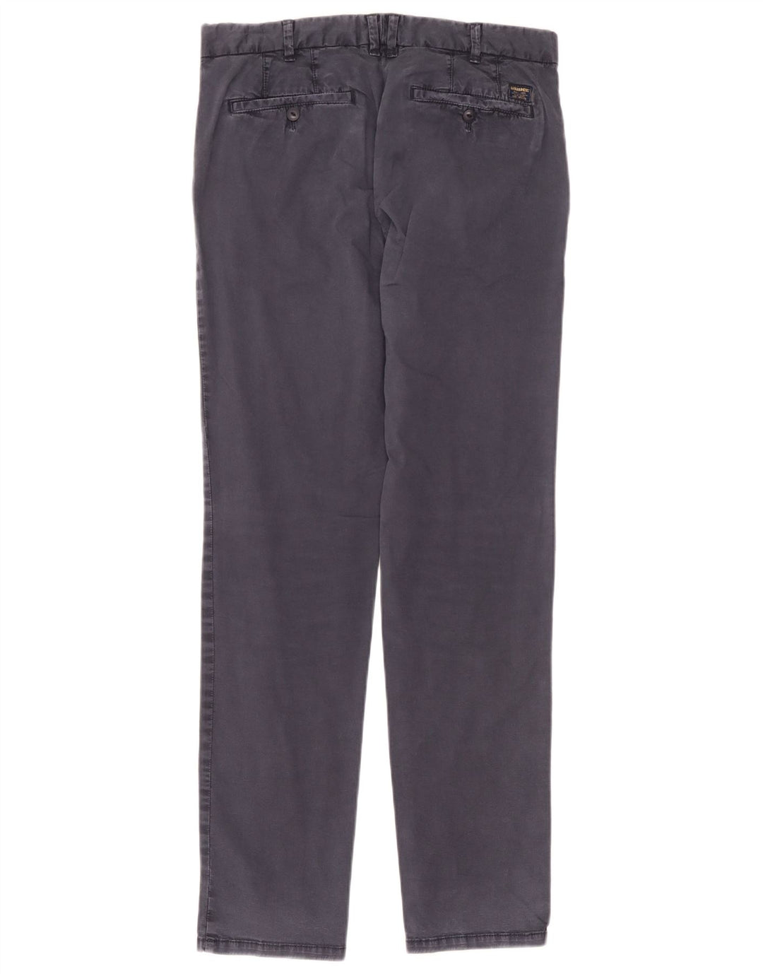 Blauer Herre Slim Chino Bukser W32 L33 Marineblå Bomuld