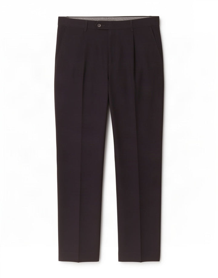 Marks & Spencer Herre Regular Fit Suit Bukser W34 L33 Marineblå polyester