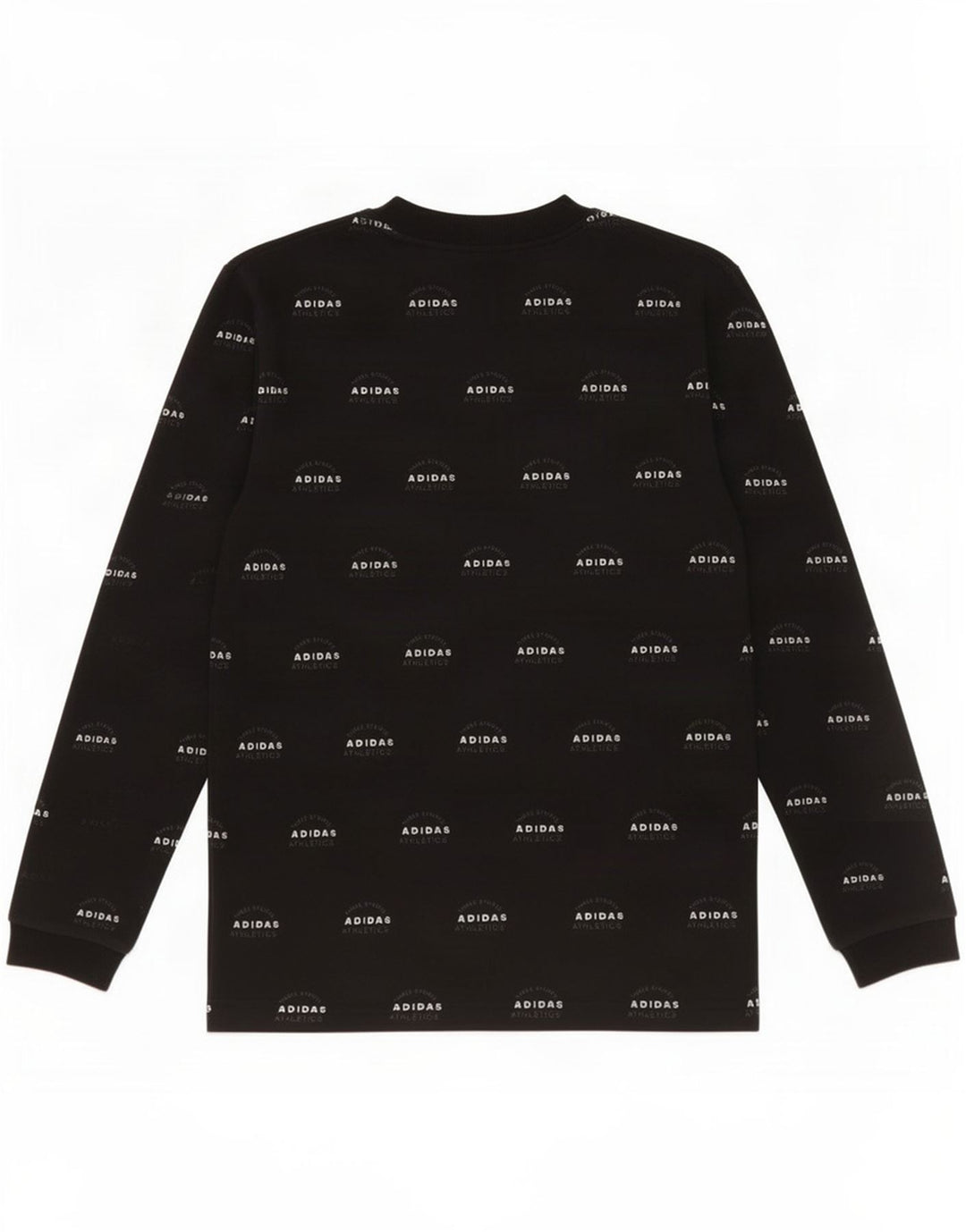 Adidas grafisk sweatshirt til mænd, lille sort bomuld