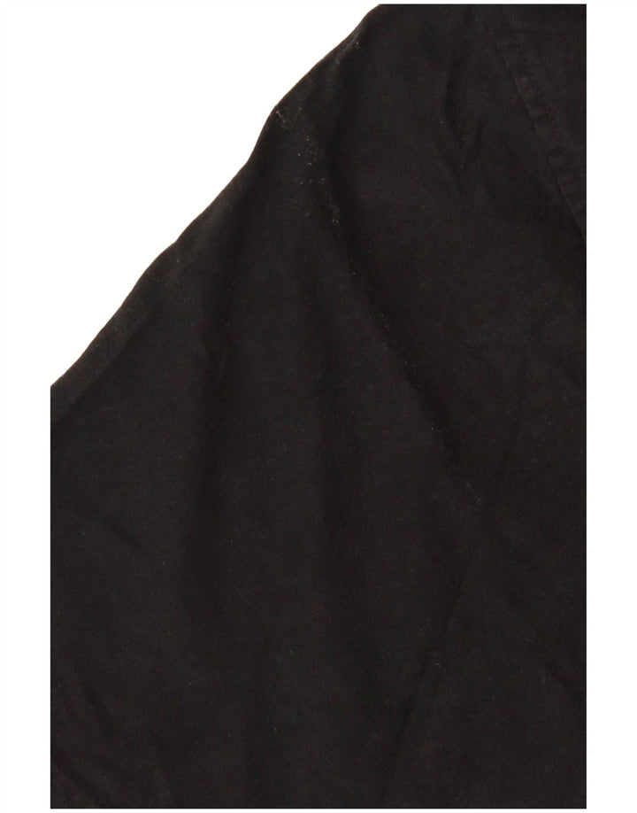 Izod Herre T-Shirt Top XL Sort Bomuld