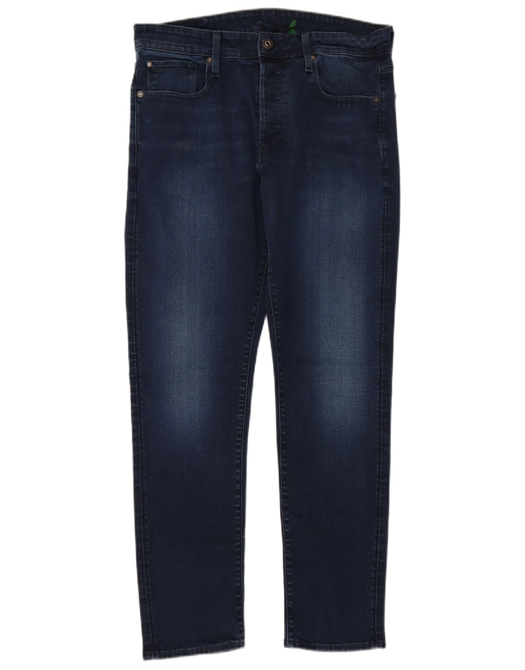 G-STAR Herre lige tilspidsede jeans W34 L32 Marineblå bomuld