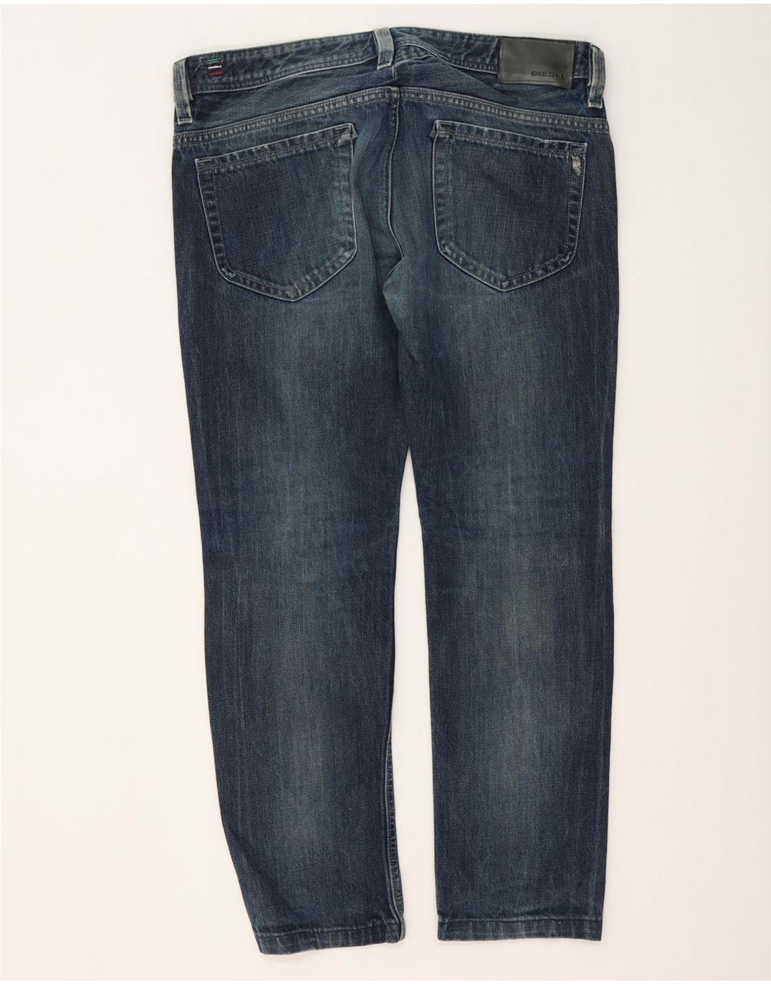 DIESEL Herre Thanaz Slim Jeans W34 L28 Blå Bomuld