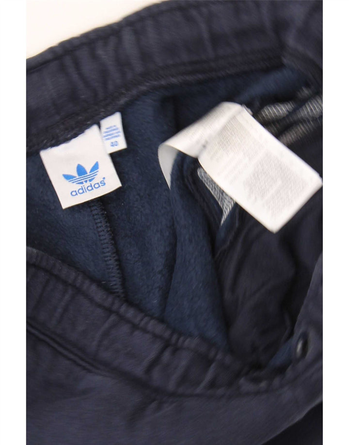Adidas Træningsdragtsbukser til kvinder EU 40 Medium Navy Blue Polyester