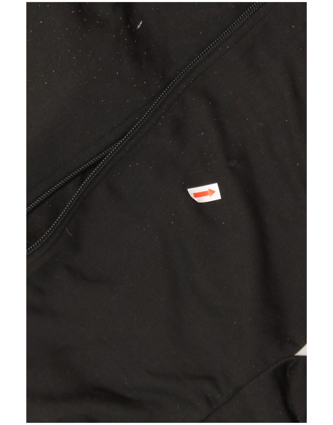 PUMA træningsdragt topjakke til kvinder UK 8 Small Black Colourblock Polyester