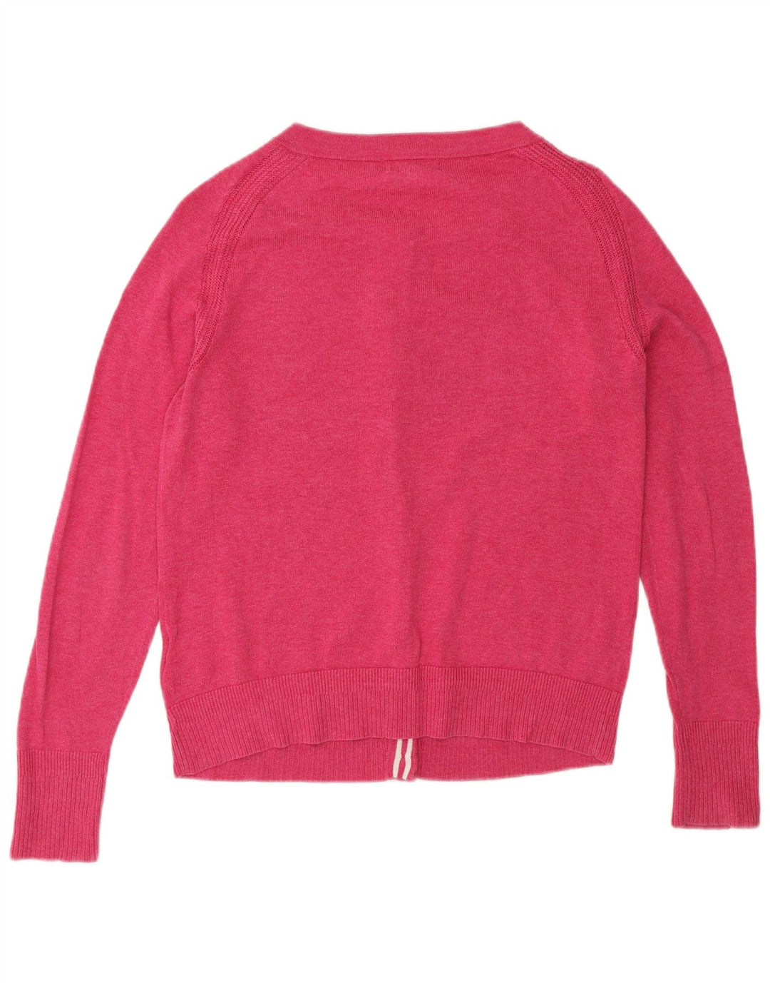White Stuff Dame Cardigan Sweater UK 10 Small Pink Bomuld