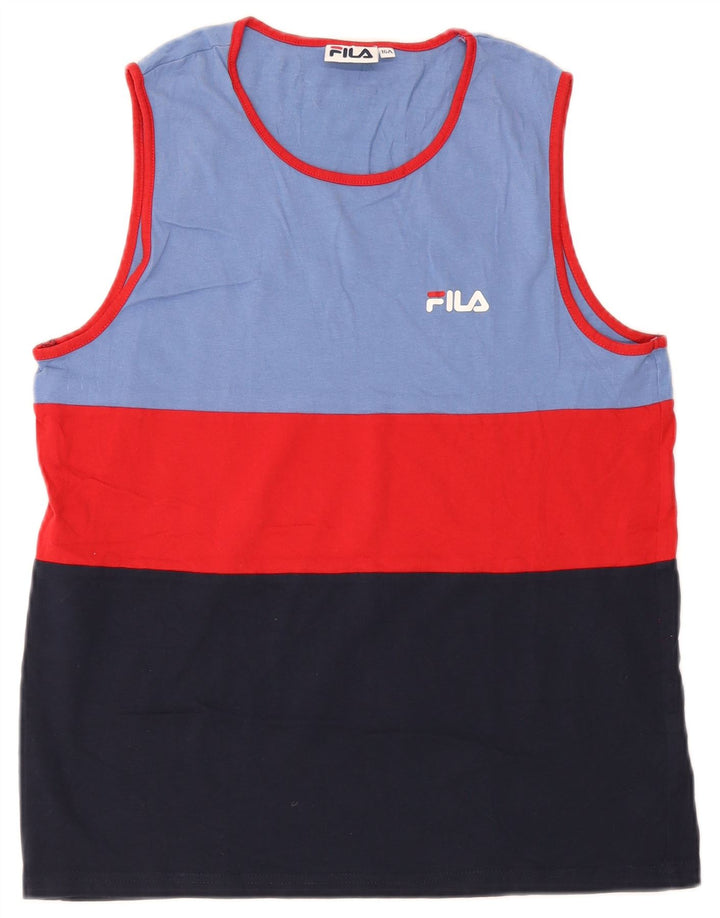 FILA Drengevest Top 15-16 år Multifarvet Colourblock