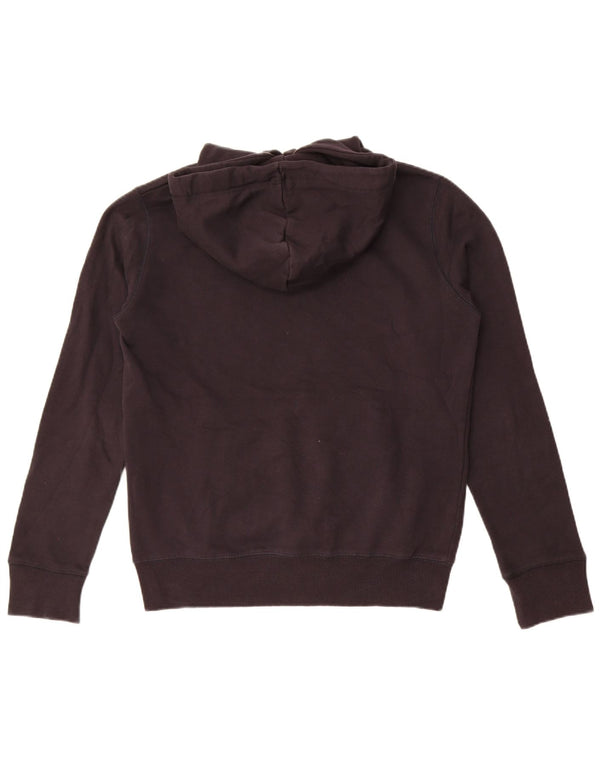 French Connection Mens Hoodie Jumper Small Navy Blue Cotton