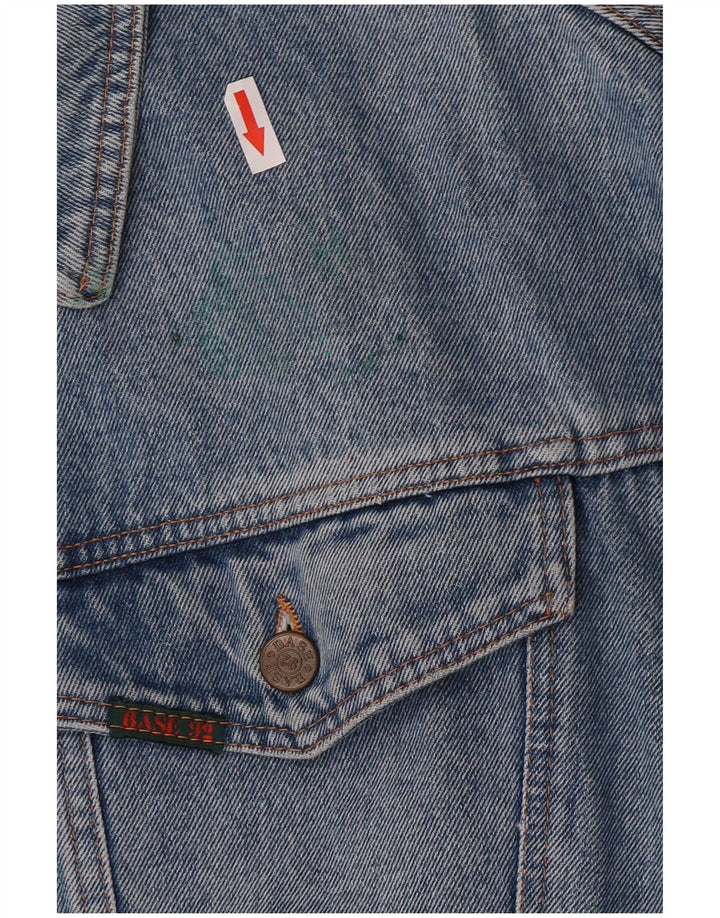 Base 92 Herre denimjakke UK 42 XL Blå Bomuld