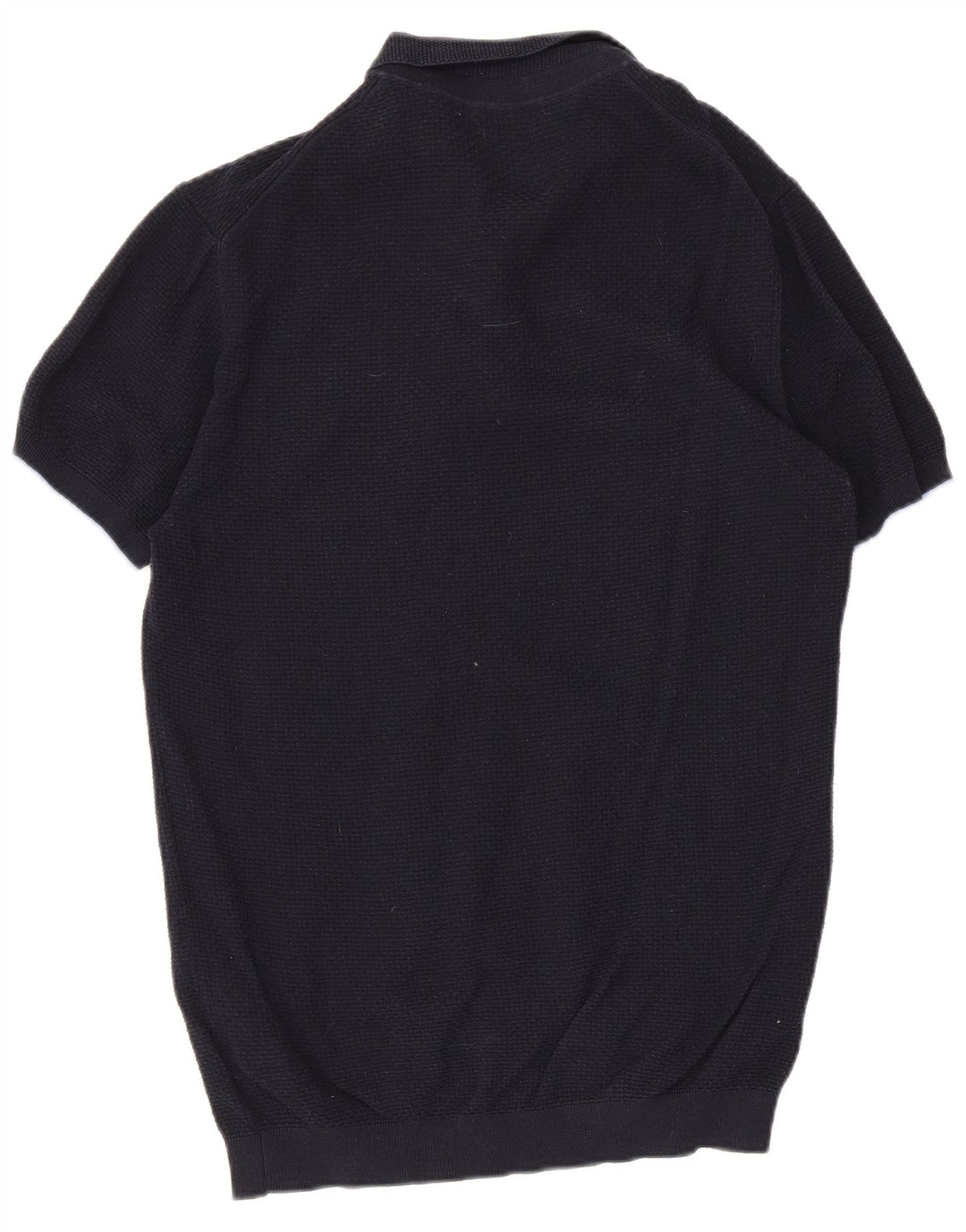Massimo Dutti Herre poloshirt Stor marineblå bomuld