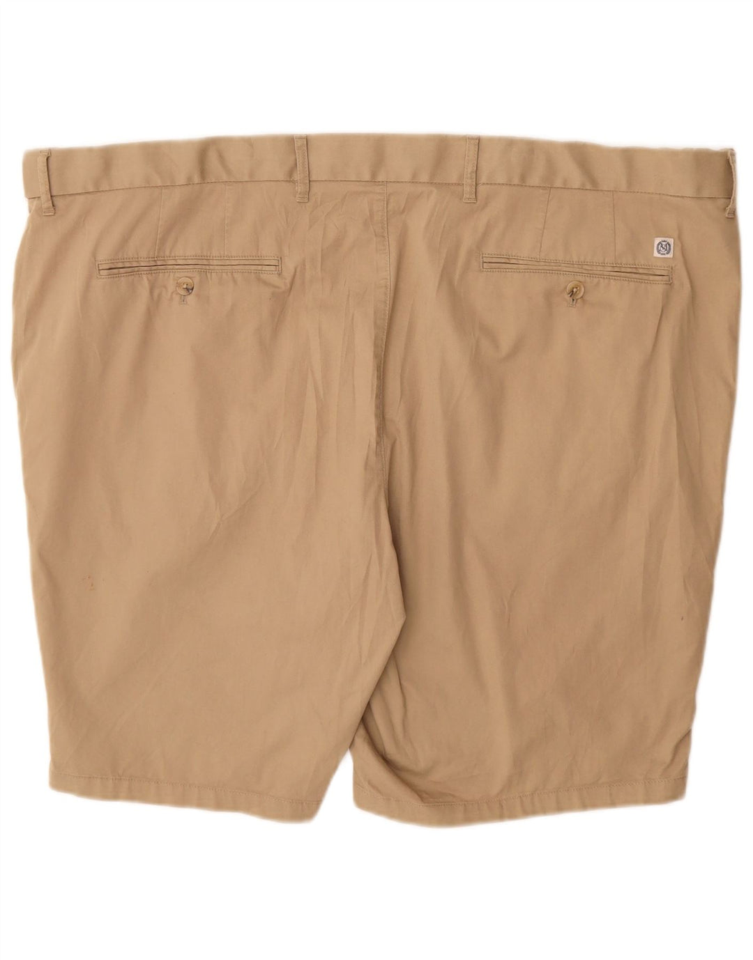 Marks & Spencer Herre Chino Shorts W48 4XL Beige Bomuld