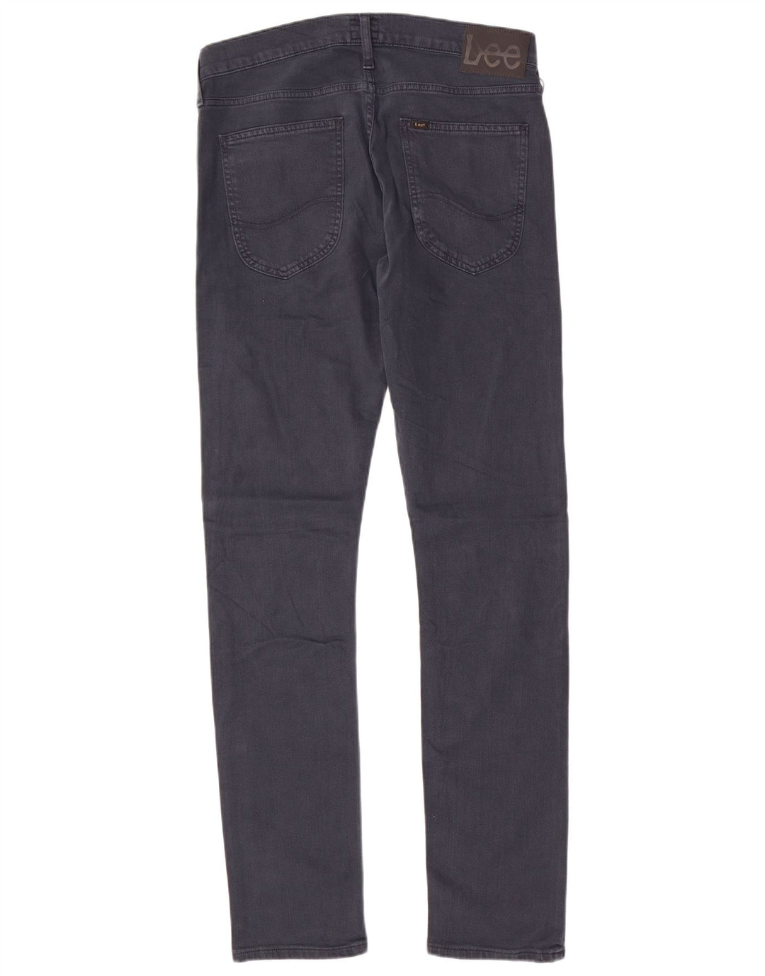 Lee Herre Luke Slim Jeans W31 L32 Marineblå Bomuld