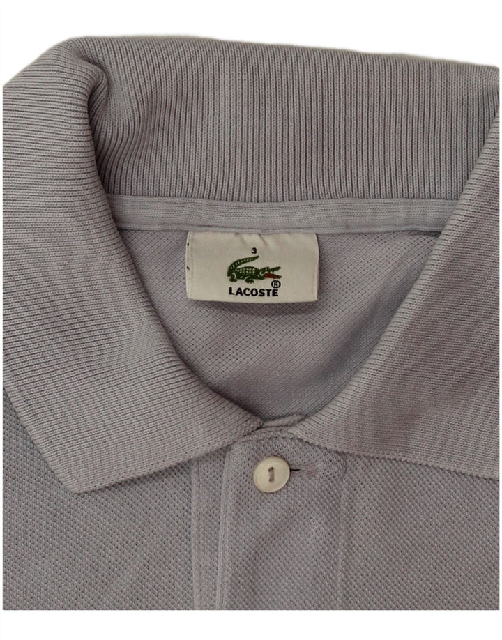 Lacoste herre poloskjorte str. 3 Lille blå bomuld