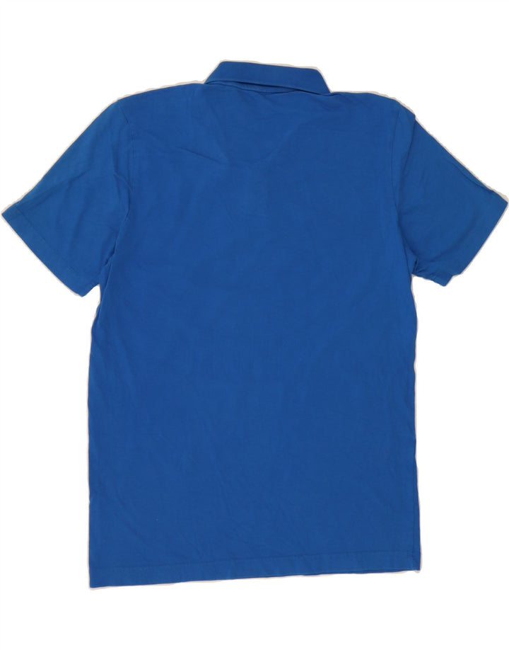 PUMA Mens Polo Shirt Medium Blue Vintage Puma and Second-Hand Puma from Messina Hembry 