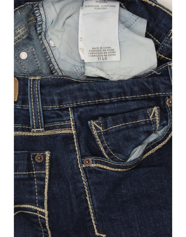 LEVI'S Womens Too Superlow Slim Jeans US 11 Large W30 L32 Blue Cotton Vintage Levi's and Second-Hand Levi's from Messina Hembry 
