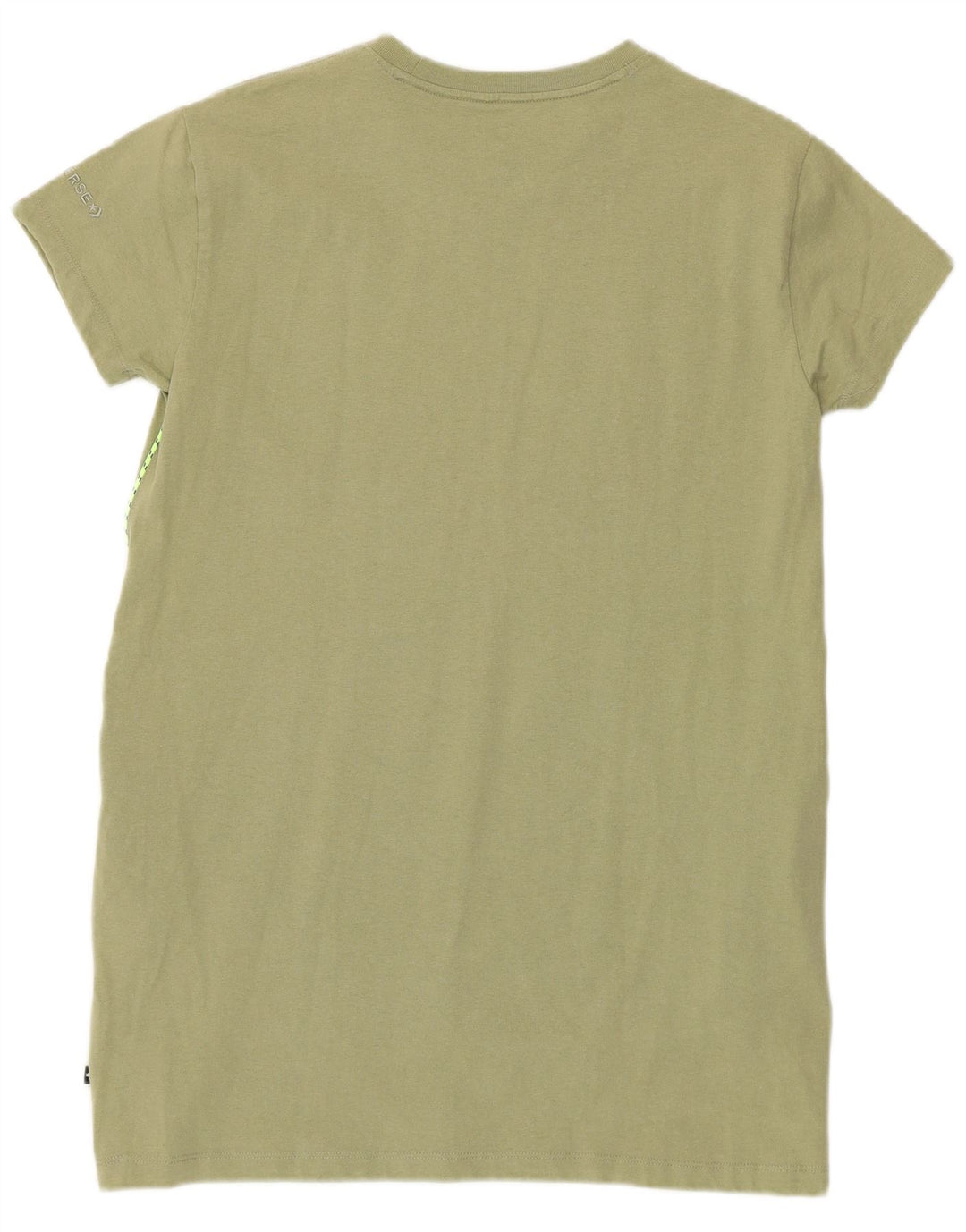 Converse T-shirt kjole til kvinder UK 14 Medium Khaki Bomuld