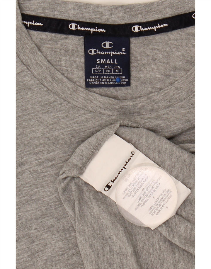 Champion herre T-shirt top lille grå bomuld