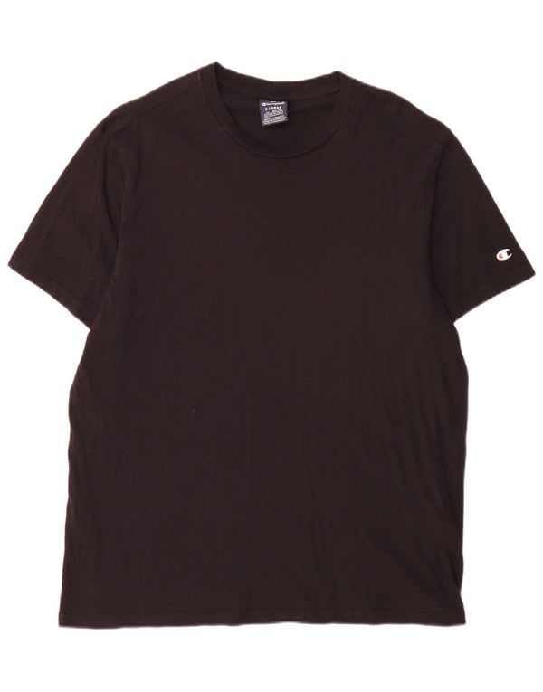 Champion Herre T-Shirt Top XL Sort Bomuld