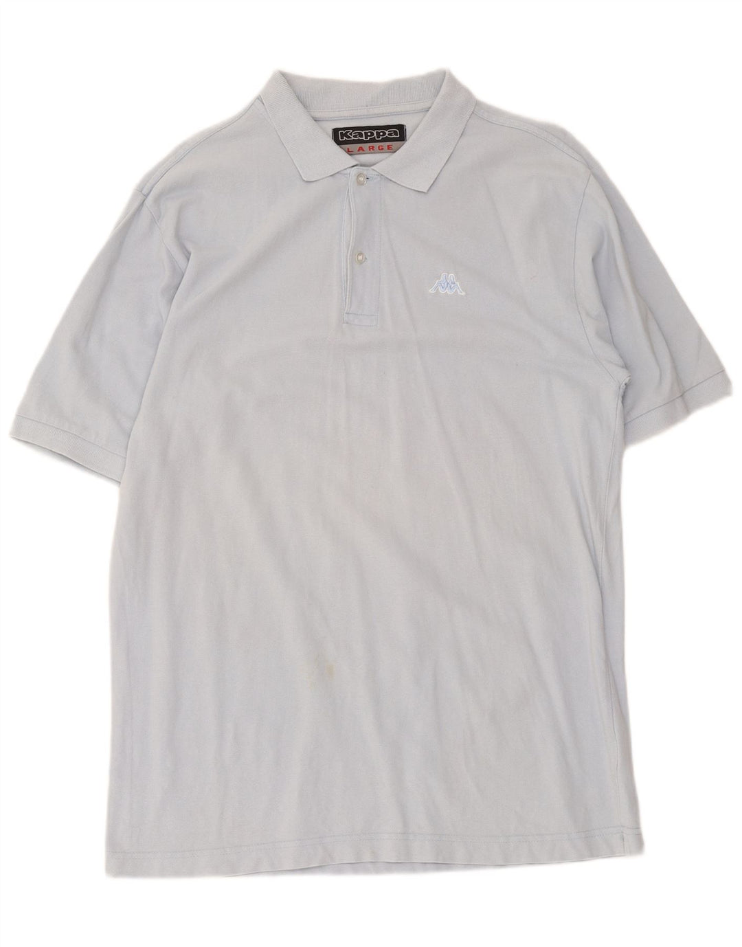 Kappa Herre Regular Fit Polo Shirt Stor Blå Bomuld