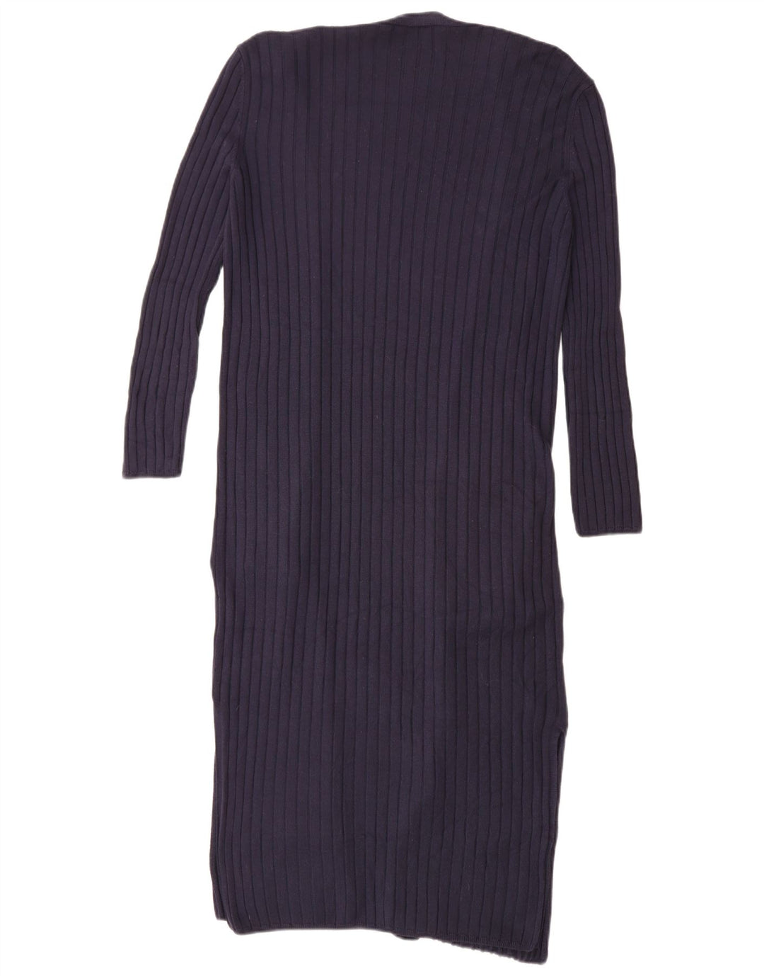 Marks & Spencer Dame Longline Cardigan Sweater UK 10 Small Navy Blue