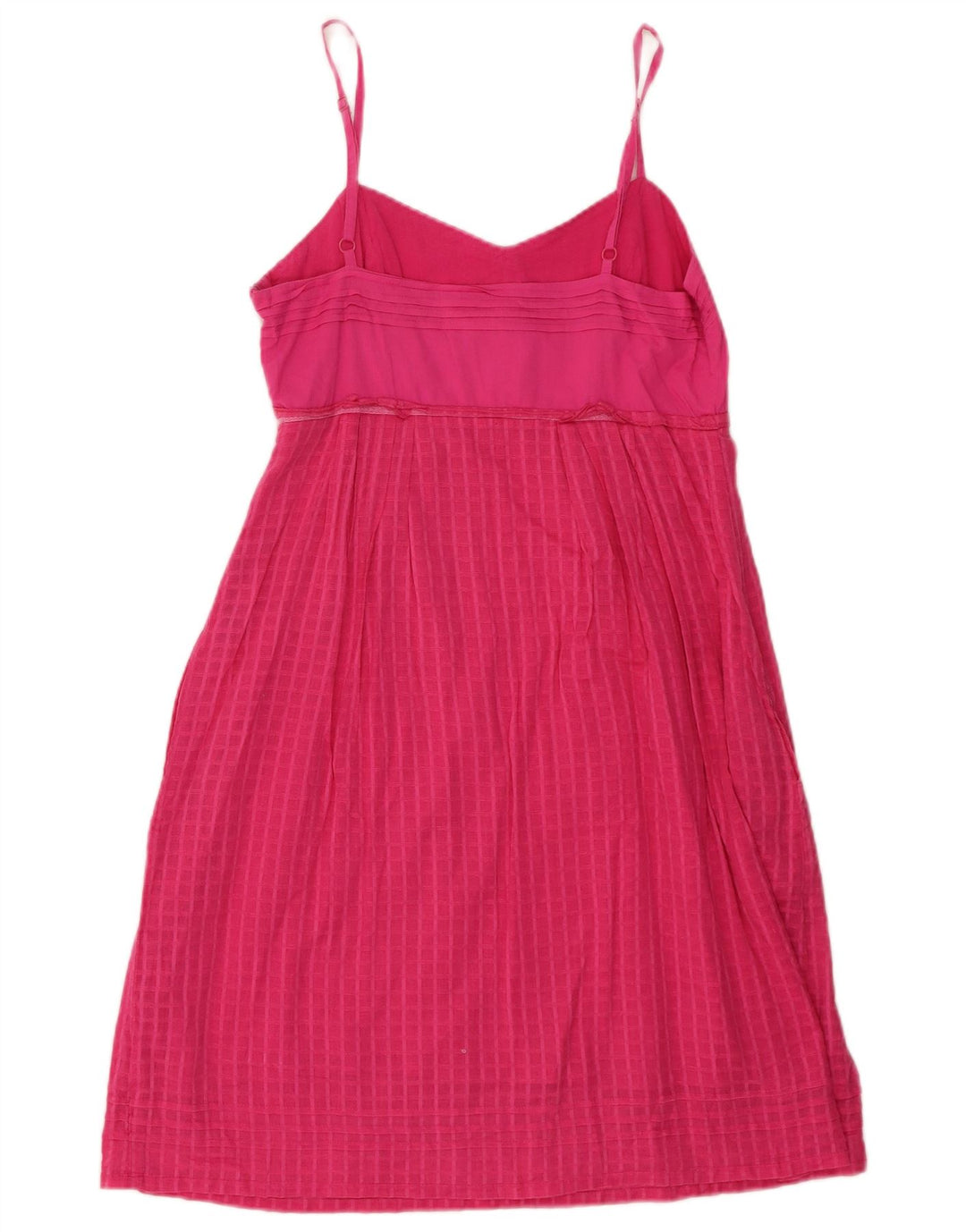Billabong Womens Slip Dress UK 12 Medium Pink Ternet Bomuld