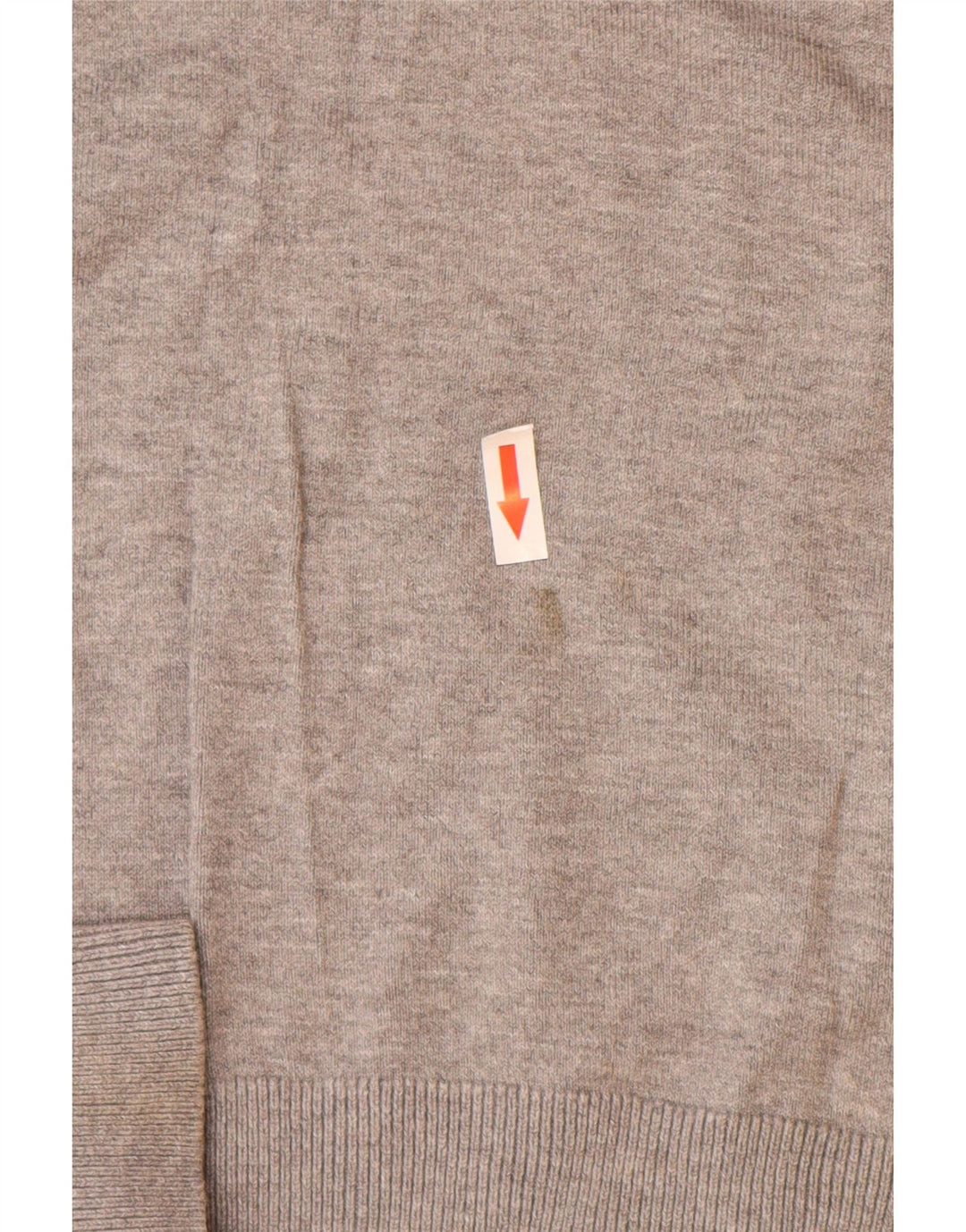 Marks & Spencer Dame Autograph V-hals Jumper Sweater UK 14 Medium Grey