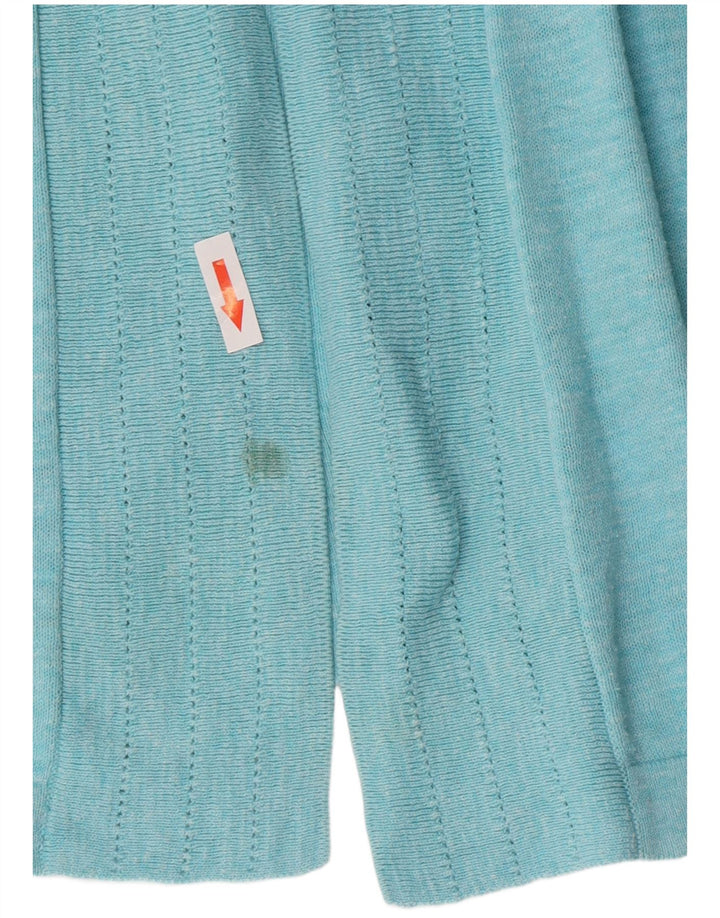 White Stuff Womens Bolero Jumper UK 10 Small Green Bomuld