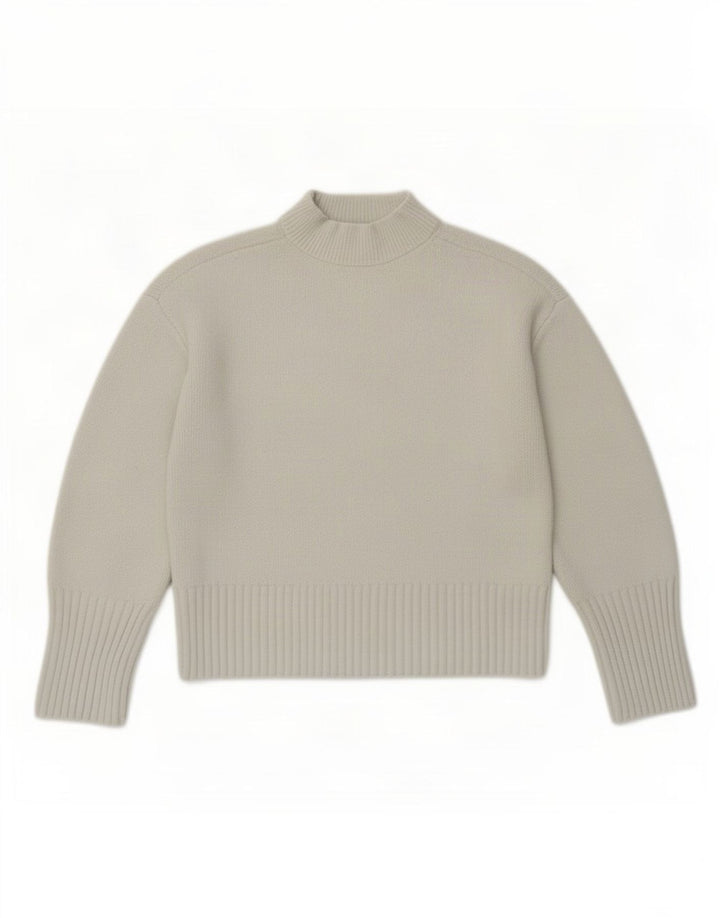 Marks & Spencer Dame Turtle Neck Jumper Sweater UK 14 Medium Blue