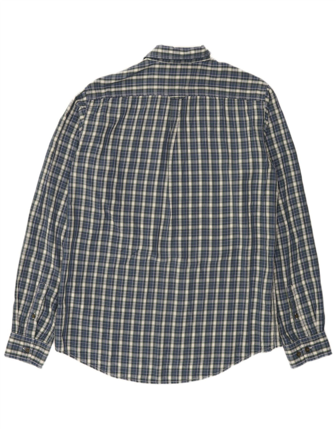 Fjall Raven Herre Regular Fit Skjorte Large Blue Check Lyocell