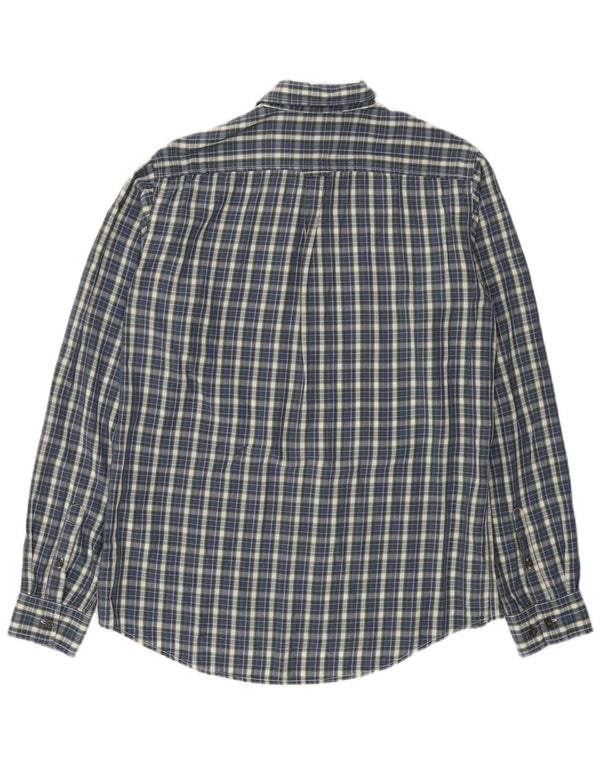 Fjall Raven Herre Regular Fit Skjorte Large Blue Check Lyocell