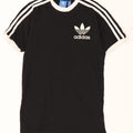 Adidas Herre T-Shirt Top XS Sort Bomuld