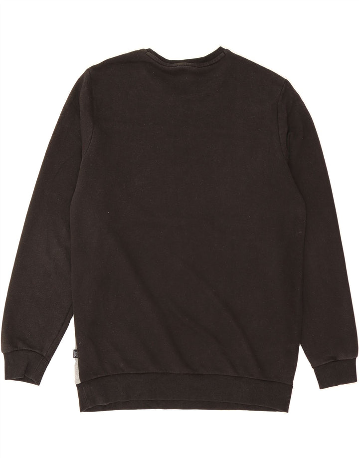 PUMA Mens Graphic Sweatshirt Jumper Medium Multicoloured Colourblock Vintage Puma and Second-Hand Puma from Messina Hembry 