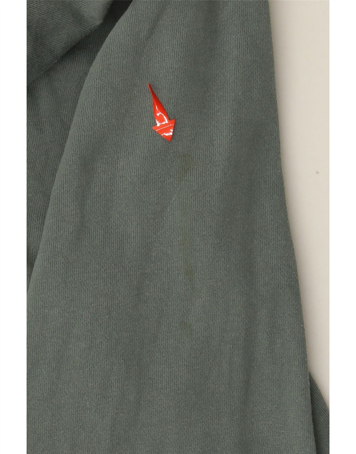 DIESEL Grafisk hættetrøje til kvinder UK 20 2XL Grøn Colourblock Bomuld