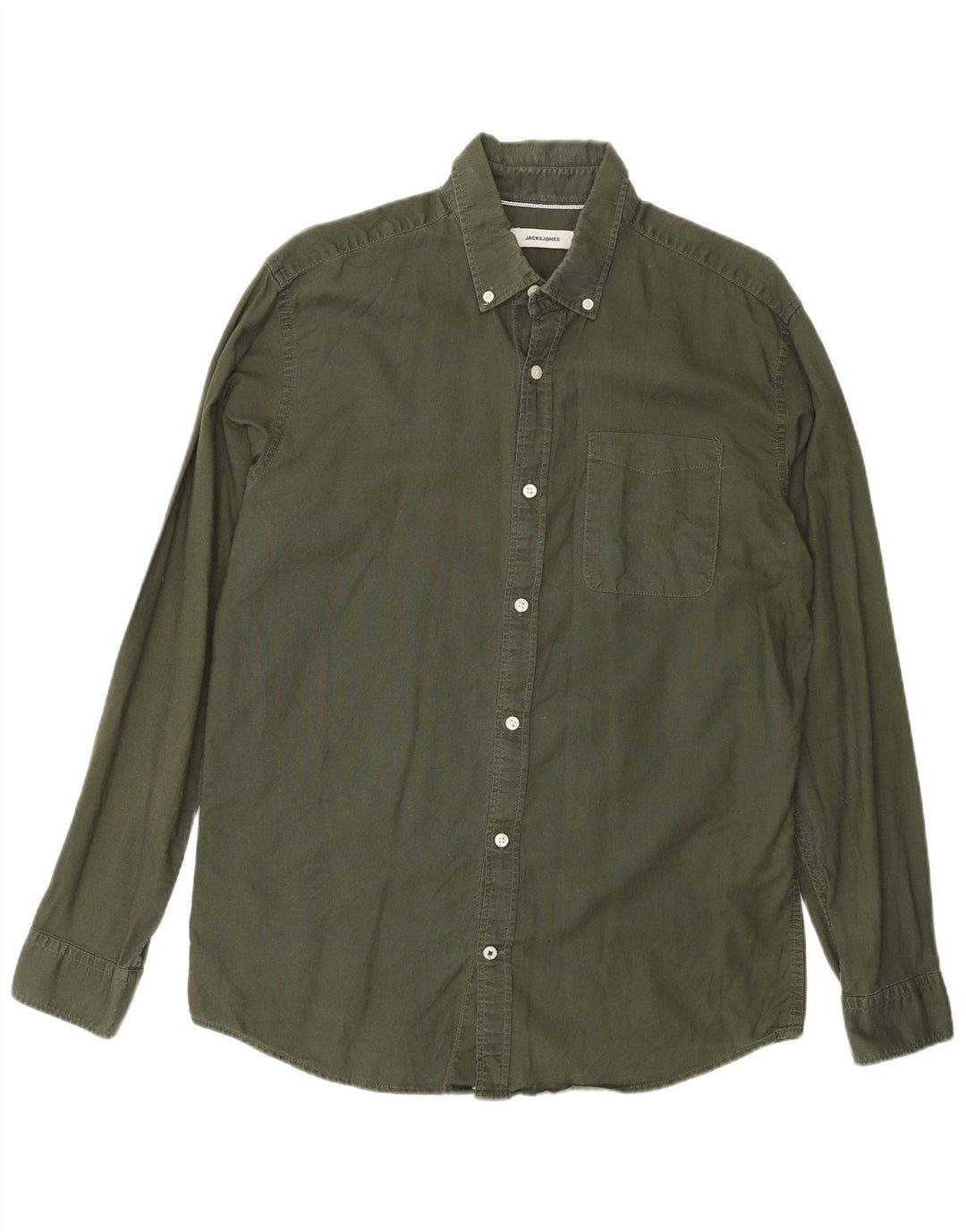 Jack & Jones herreskjorte stor grøn bomuld