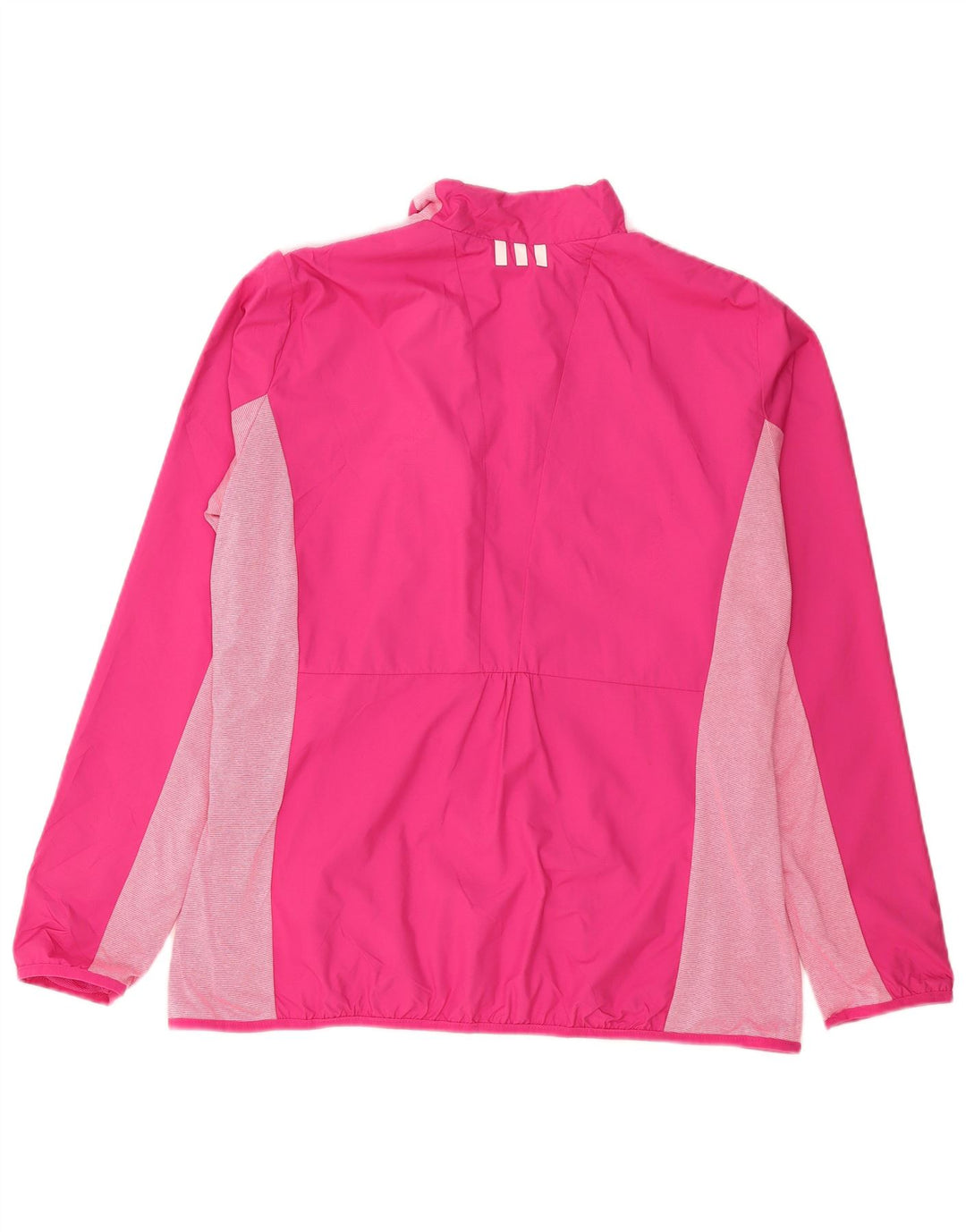 ADIDAS træningsdragt topjakke til kvinder UK 18 XL Pink Colourblock Polyester