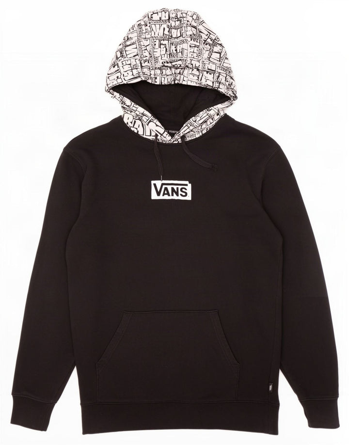 Vans Grafisk hættetrøje til mænd mellem sort bomuld