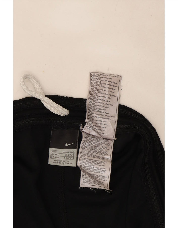 Nike sportsshorts til mænd, store sorte polyester