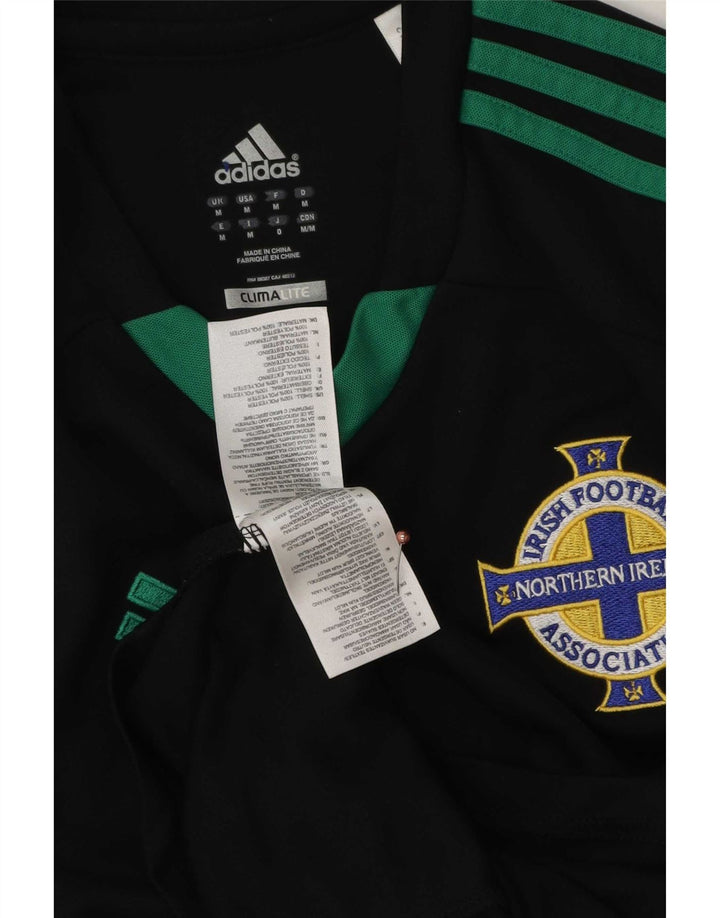 Adidas Herre Irish Football Top Langærmet Medium Sort Polyester